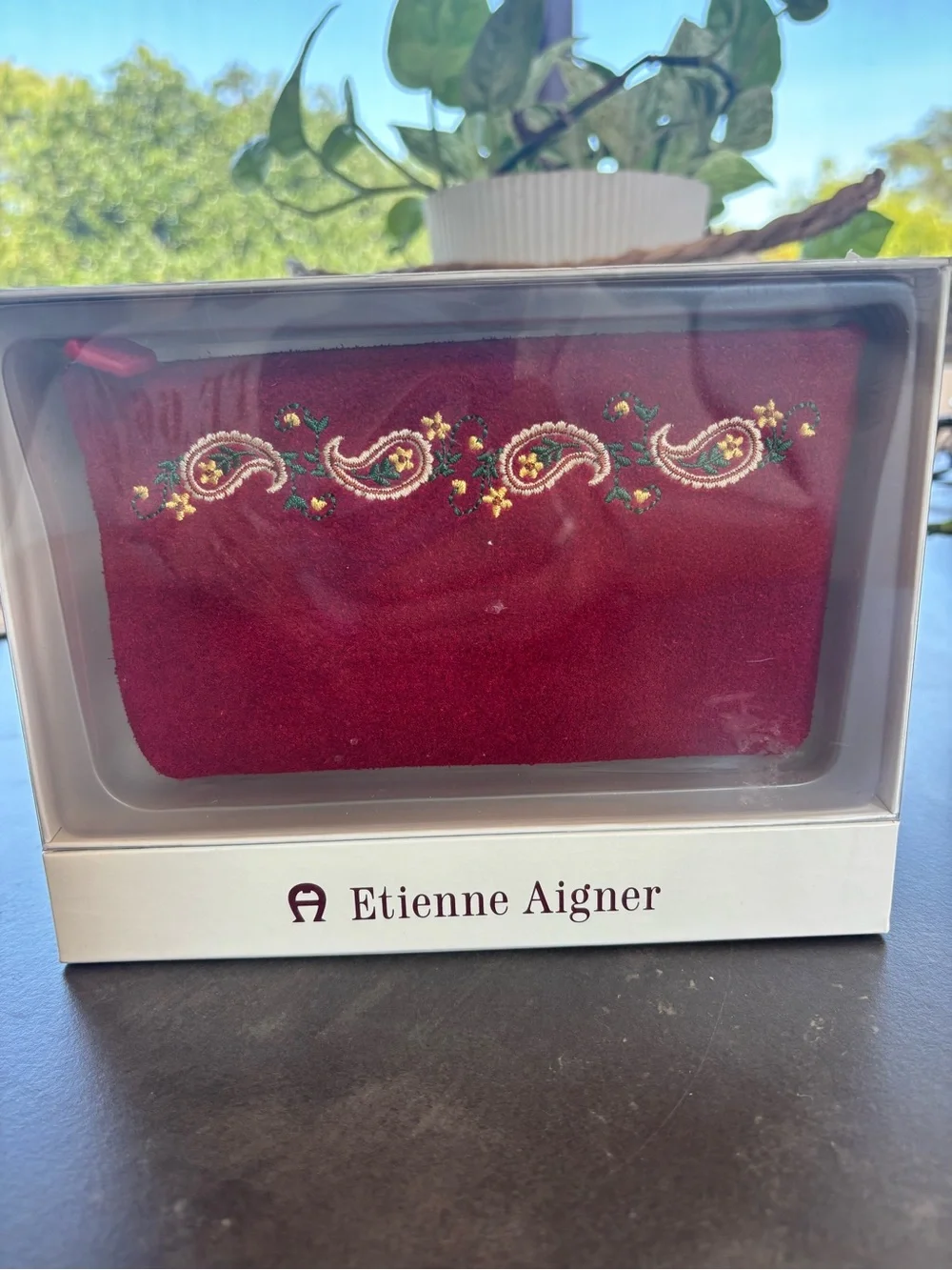 Etienne Aigner rich suede